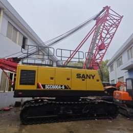 二手三一60噸履帶吊 SANY SCC600 SCC600-6 Crawler Crane